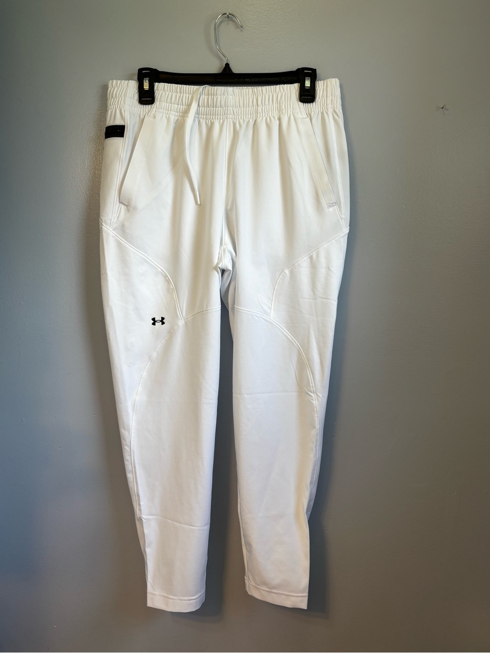 Under Armour UA Unstoppable Hybrid Pants White Women’s Size Medium NWT